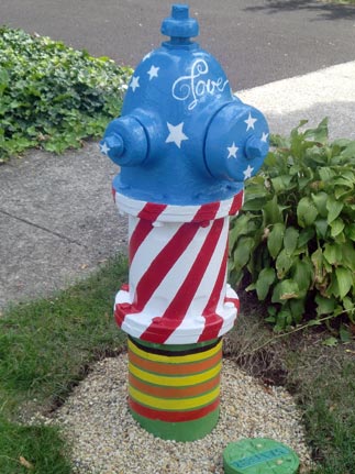 American Flag - Oak and Myrtle (3)